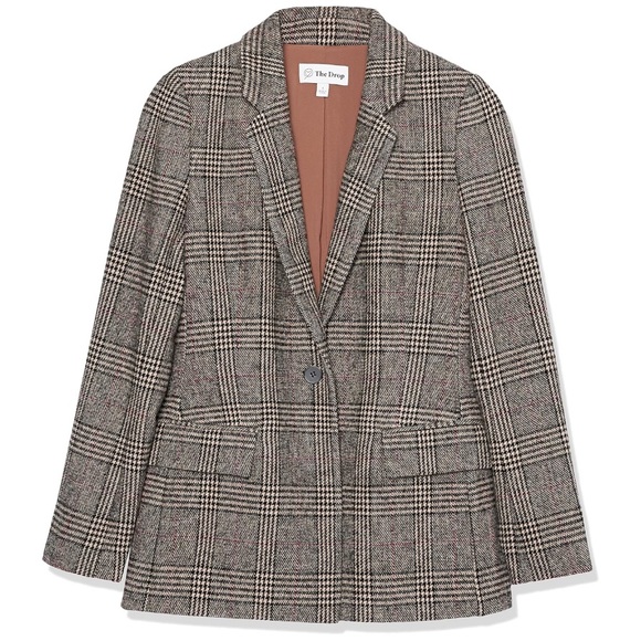NEW The Drop Women's Blake Long Blazer - Picture 7 of 13